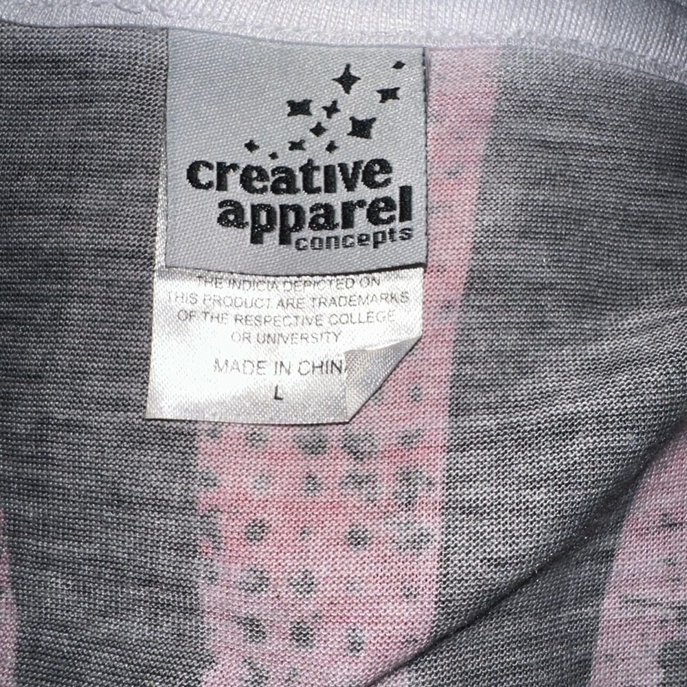 Creative Apparel Concepts Graphic Bedazzled Women's v-Neck Fitted T-Shirt - Picture 7 of 7